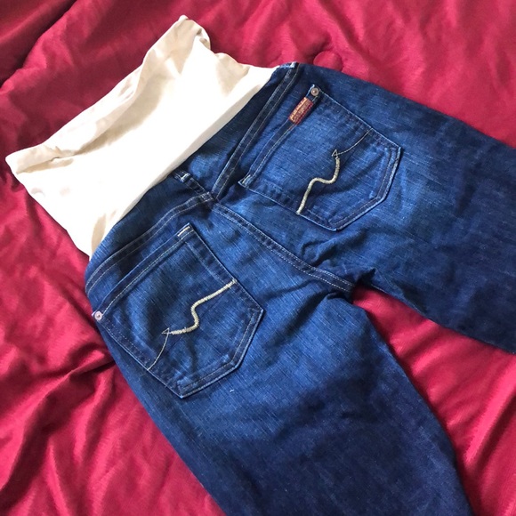7 For All Mankind Maternity Jeans - Picture 2 of 4